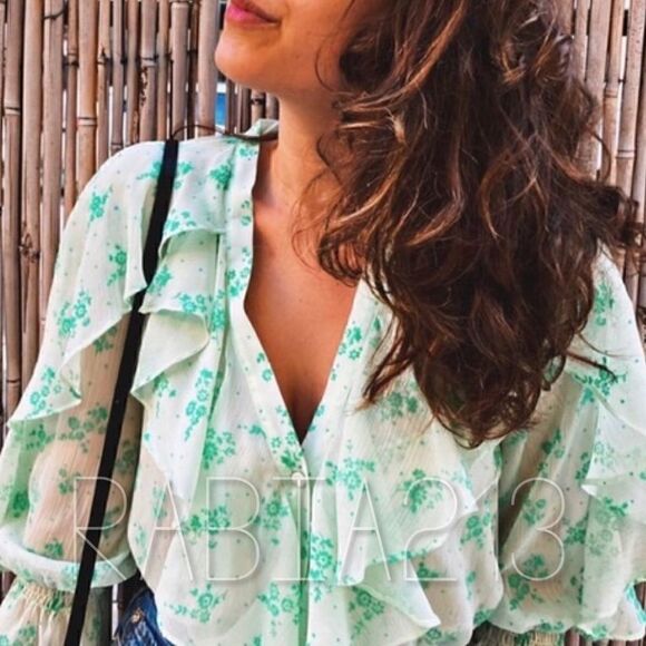 ZARA RUFFLED SHIRT  - Picture 3 of 12